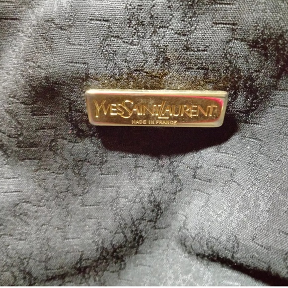 YVES SAINT LAURENT YSL NOE CANVAS BUCKET DRAWSTRING BAG RED - Picture 11 of 12